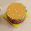 Burger Coasters Set