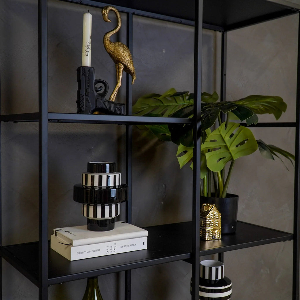 Vaso ZEBART Bianco e Nero