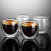 Double Walled Glass Coffee Cup