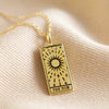 Tarot Card Pendant Necklace