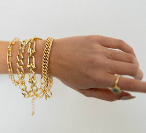 Monica Vinader Groove Curb Chain Bracelet