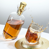 Oblique Whiskey Bottle &amp; Glass