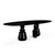 Pietra Oval XL Nero Marquina Dining Table