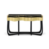 Sinuous Gold Console