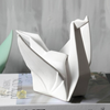 Swan Origami Figurine