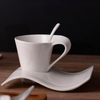 Wavy Cup &amp; Saucer