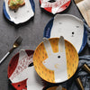 Animal Ceramic Dish Plate