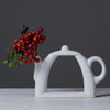 Tea-Shaped Ceramic Vase