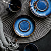 Cat Eye Blue Ceramic Mug
