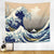 "Great Wave" of Kanagawa Tapestry