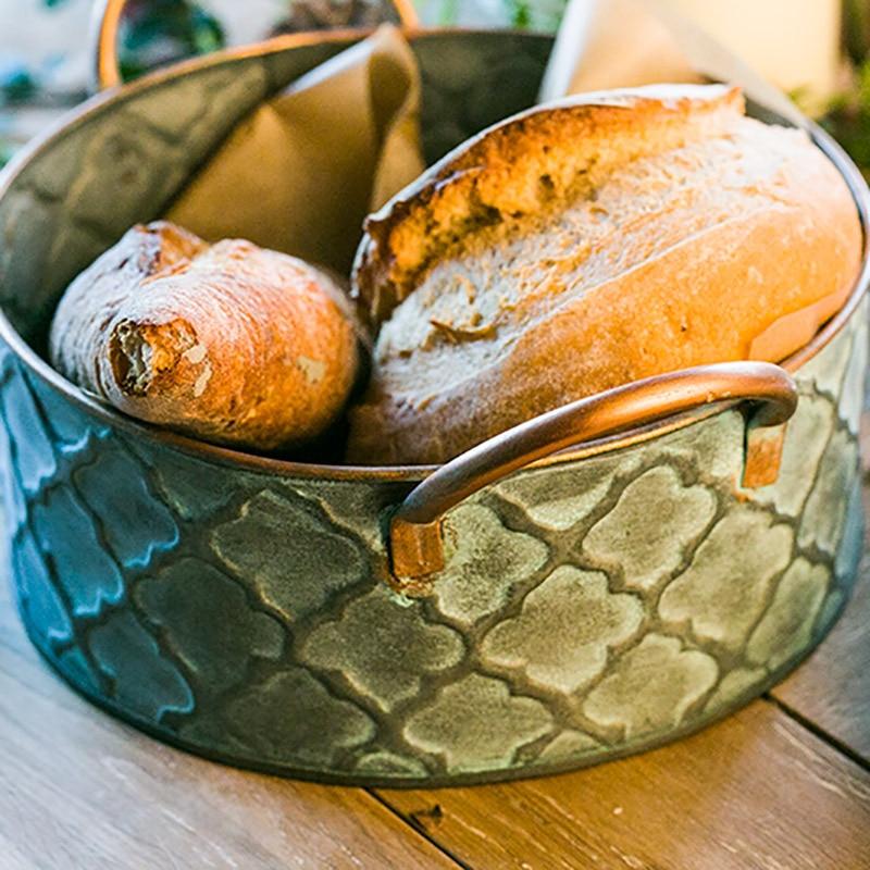 HERMETICA Retro Iron Bread Basket